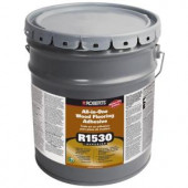 Roberts 1530 4-Gal. All-In-One Wood Flooring Urethane Adhesive and Moisture-Sound Barrier