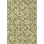 Loloi Rugs Summerton Life Style Collection Green Ivory 7 ft. 6 in. x 9 ft. 6 in. Area Rug