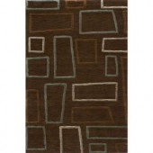 Momeni Passion Collection Brown 8 ft. x 10 ft. Area Rug