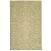 Home Decorators Collection Kenilworth Celery 2 ft. 6 in. x 12 ft. Area Rug