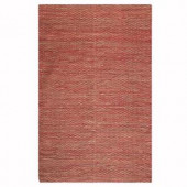 Home Decorators Collection Zigzag Red 3 ft. x 5 ft. Area Rug