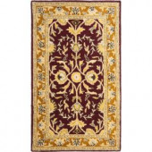 Safavieh Heritage Red/Gold 4 ft. x 6 ft. Area Rug