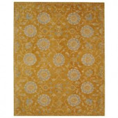 Safavieh Anatolia Gold and Blue 9 ft. 6 in. x 13 ft. 6 in. Area Rug