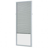 ODL 22 in. w x 64 in. h Add-On Enclosed Aluminum Blinds White Steel & Fiberglass Doors with Raised Frame Around Glass