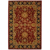 Safavieh Anatolia Red and Navy 6 ft. x 9 ft. Area Rug