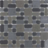 EPOCH No Ka 'Oi Haleakala-Hal420 Stone And Glass Blend Mesh Mounted Floor & Wall Tile - 4 in. x 4 in. Tile Sample