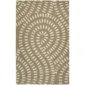 Kaleen Carriage- Traffic Nutmeg 5 ft. x 7 ft. 9 in. Area Rug