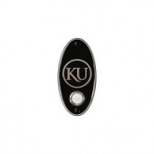 NuTone College Pride University of Kansas Wireless Door Chime Push Button - Satin Nickel
