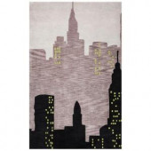Kas Rugs High Rise View Black 8 ft. x 10 ft. Area Rug