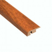 Hampton Bay High Gloss Jatoba 12.7 mm Thick x 1-1/4 in. Wide x 94 in. Length Laminate Carpet Reducer Molding