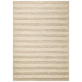 Kas Rugs Casual Chic Winter White 7 ft. 6 in. x 9 ft. 6 in. Area Rug