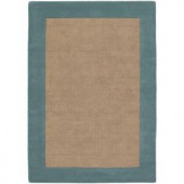 Chandra Hickory Blue/Tan 5 ft. x 7 ft. 6 in. Indoor Area Rug
