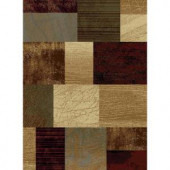 Tayse Rugs Elegance Multi 7 ft. 6 in. x 9 ft. 10 in. Contemporary Area Rug