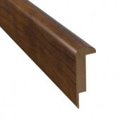 SimpleSolutions 78-3/4 in. x 2-3/8 in. x 3/4 in. Carribean Walnut Stair Nose Molding