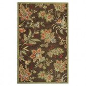 Home Decorators Collection Arbor Brown 8 ft. 9 in. x 11 ft. 9 in. Area Rug