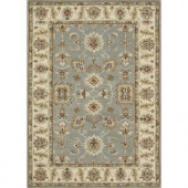 Loloi Rugs Fairfield Life Style Collection Slate Cream 5 ft. x 7 ft. 6 in. Area Rug