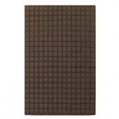 Kas Rugs Square is Chic Mocha 5 ft. x 8 ft. Area Rug