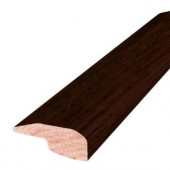 Mohawk Oak Chocolate 2 in. Wide x 84 in. Length Baby Threshold Molding