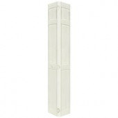 Home Fashion Technologies 6-Panel Behr Off White Solid Wood Interior Bifold Closet Door
