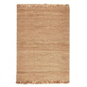 Home Decorators Collection Braided Jute Natural 4 ft. x 6 ft. Area Rug