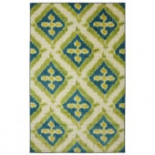 Mohawk Becker Turquoise 8 ft. x 10 ft. Area Rug