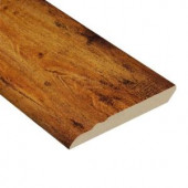 Hampton Bay High Gloss Distressed Maple Honey 12.7 mm Thick x 3-13/16 in. Wide x 94 in. Length Laminate Wall Base Molding