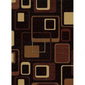United Weavers Interlude Black 7 ft. 10 in. x 10 ft. 6 in. Area Rug