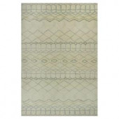 Kas Rugs Forever Moroccan Ivory/Grey 3 ft. 3 in. x 5 ft. 3 in. Area Rug