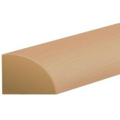 Shaw Oak 3/4 in. Thick x 0.63 in. Wide x 94 in. Length Laminate Quarter Round Molding