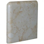 U.S. Ceramic Tile Fresno 3 in. x 3 in. Beige Ceramic Bullnose Corner Wall Tile
