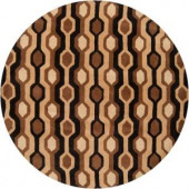 Artistic Weavers Michael Brown 6 ft. Round Area Rug