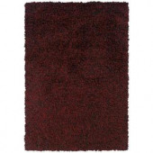 LR Resources OMG Kiss Flame 5 ft. 3 in. x 7 ft. 6 in. Plush Indoor Area Rug