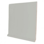 U.S. Ceramic Tile Color Collection Matte Taupe 6 in. x 6 in. Ceramic Stackable Right Cove Base Corner Wall Tile