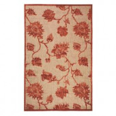 Home Decorators Collection Trellis Rust 5 ft. x 7 ft. 6 in. Area Rug