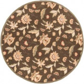 Artistic Weavers Myrtle Brown 8 ft. Round Area Rug