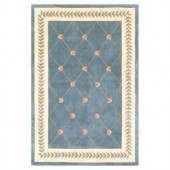 Kas Rugs French Trellis Wedgewood 2 ft. 6 in. x 4 ft. 2 in. Area Rug