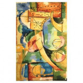 Kas Rugs Abstract City Multi 9 ft. 3 in. x 13 ft. 3 in. Area Rug