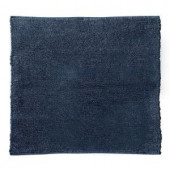 Home Decorators Collection Royale Chenille Blue 8 ft. Square Area Rug