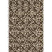 Loloi Rugs Summerton Life Style Collection Brown Ivory 5 ft. x 7 ft. 6 in. Area Rug