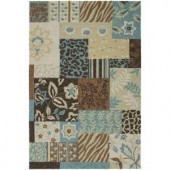 Kaleen Home & Porch Frederica Robin's Egg 3 ft. x 5 ft. Area Rug