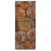 Home Decorators Collection Dazzle Brown 2 ft. 6 in. x 10 ft. Runner
