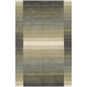 BASHIAN Contempo Collection Steel Lines Multi 2 ft. 6 in. x 8 ft. Area Rug