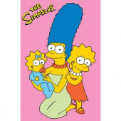 Fun Rugs The Simpsons Girls Multi Colored 39 in. x 58 in. Area Rug