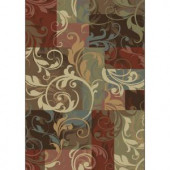 Shaw Living Tess Multi 5 ft. 3 in. x 7 ft. 10 in. Area Rug