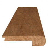 Mohawk 7 ft. x 3 in. x 3/4 in. Hickory Chestnut Stair Nose Moulding