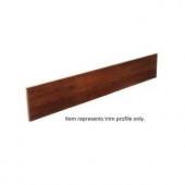 Cap A Tread Distressed Maple Lawrence 94 in. Length x 1/2 in. Depth x 7-3/8 in. Height Laminate Riser