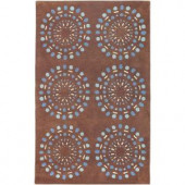 Artistic Weavers Colton Chocolate 3 ft. 3 in. x 5 ft. 3 in. Area Rug