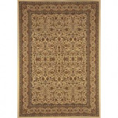 Home Dynamix Super Kashan SK8302-Ivory 23 in. x 43 in. Accent Rug