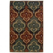 Oriental Weavers Camille Dalles Multi 1 ft. 10 in. x 2 ft. 10 in. Scatter Area Rug