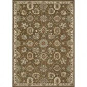 Loloi Rugs Fairfield Life Style Collection Brown Ivory 7 ft. 6 in. x 9 ft. 6 in. Area Rug